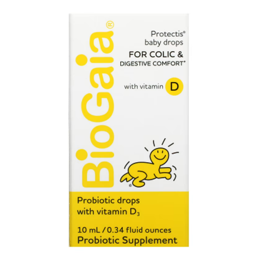바이오가이아 Protectis 베이비 드롭 프로바이오틱 + 비타민D 10ml 2개